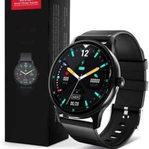 METATU Smart Fitness Tracker & Stylish Round Smartwatch