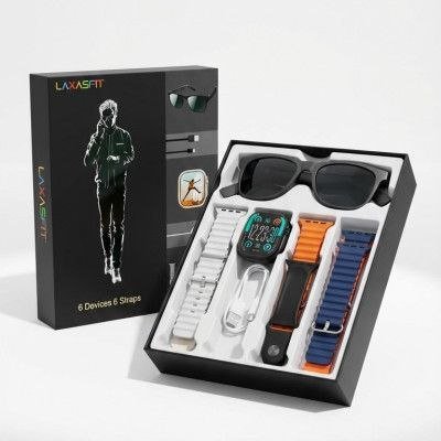 AXASFIT Bluetooth Smartwatch & Smart Sunglasses Set