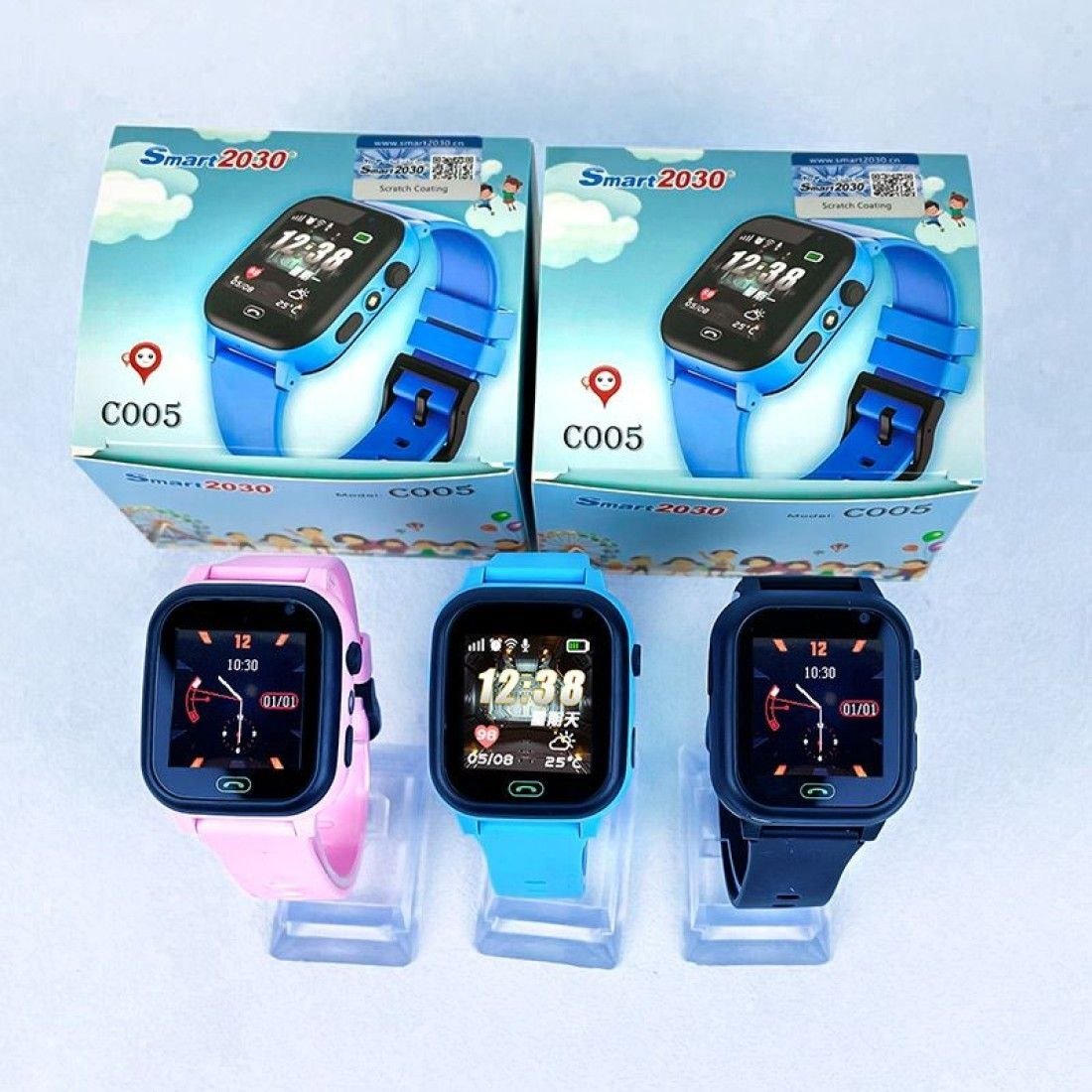 Smart 2030 C005 Kids Smartwatch with Tracking & Calling System