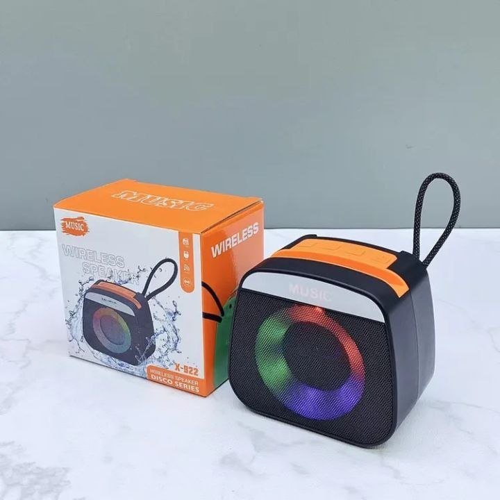 X-922 Portable Wireless Disco Speaker with RGB Lighting