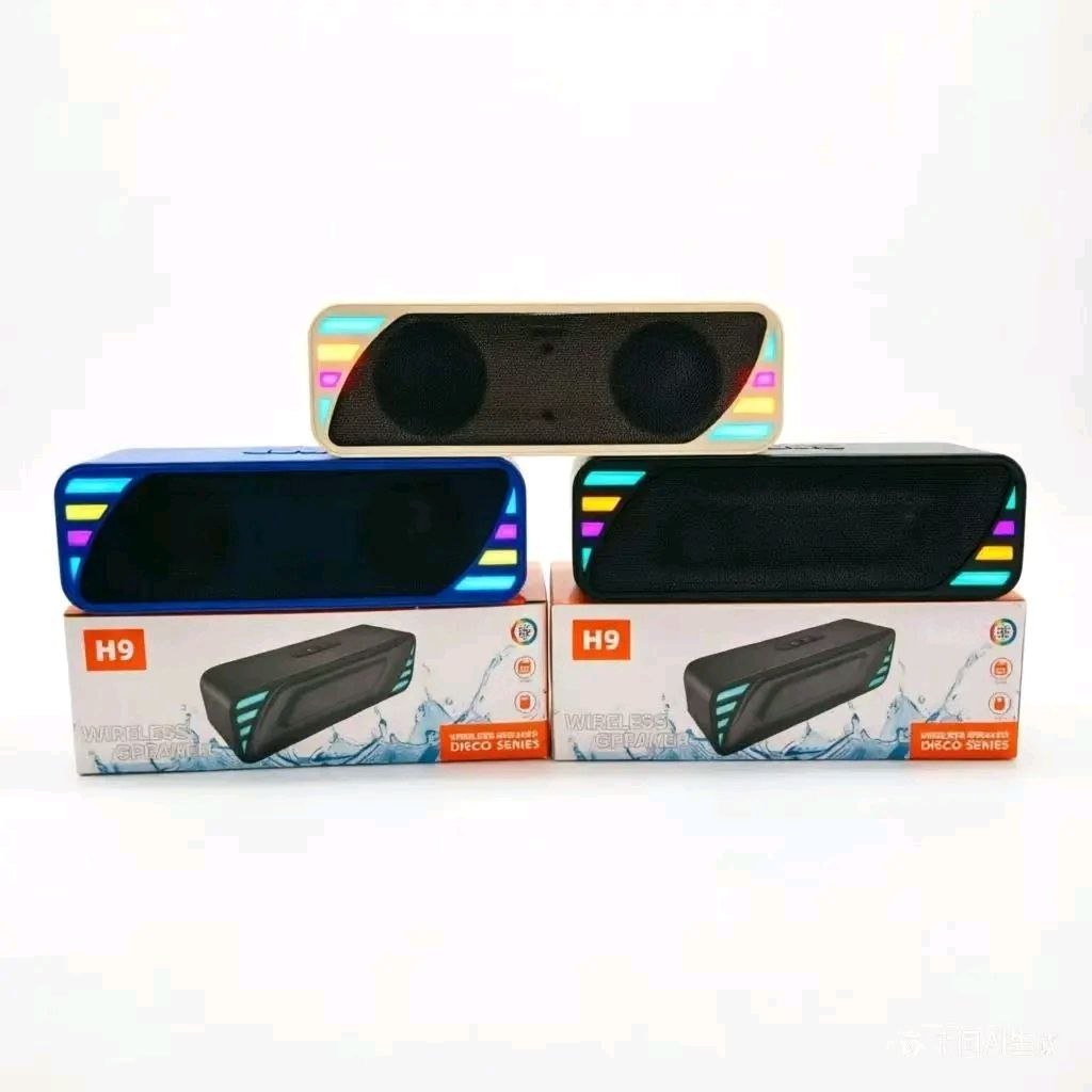 H9 Ultra-Portable Wireless RGB Disco Speaker